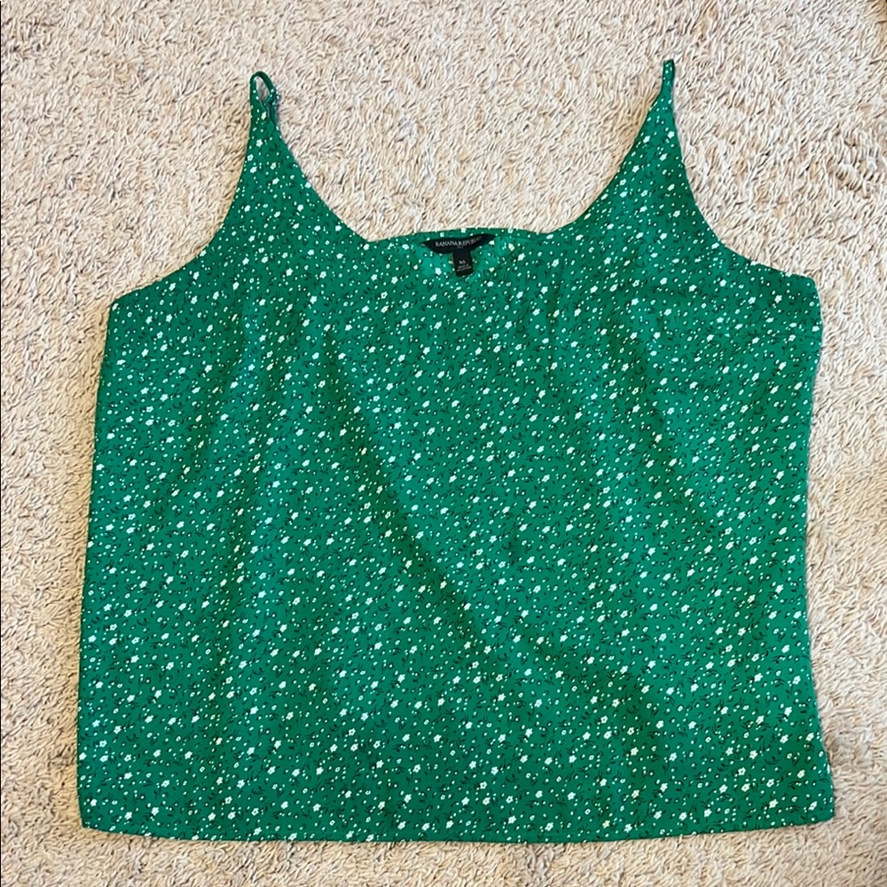 Banana Republic Green Camisole Top